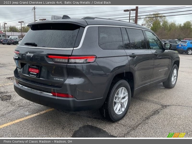 Baltic Gray Metallic / Global Black 2023 Jeep Grand Cherokee L Laredo 4x4