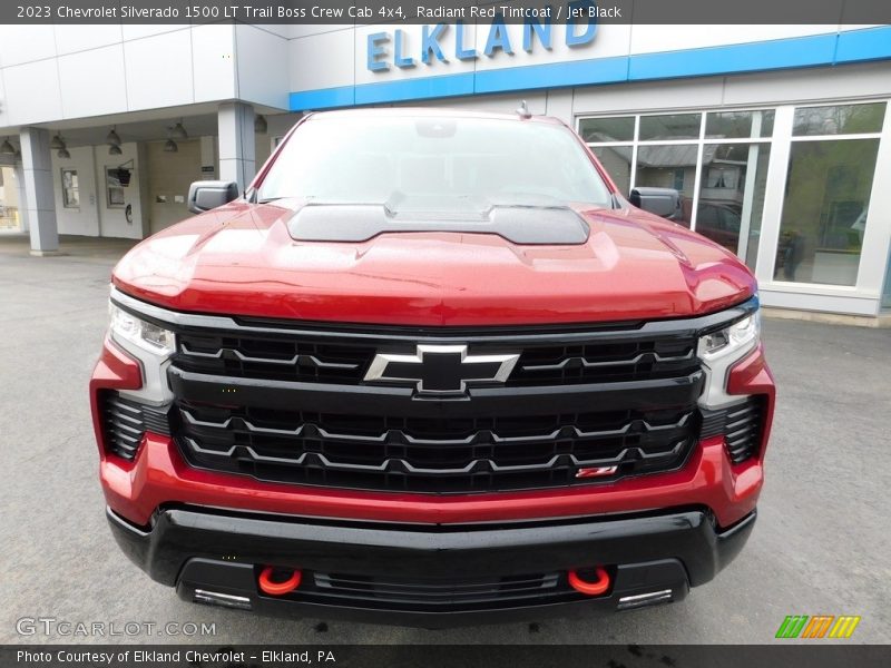 Radiant Red Tintcoat / Jet Black 2023 Chevrolet Silverado 1500 LT Trail Boss Crew Cab 4x4