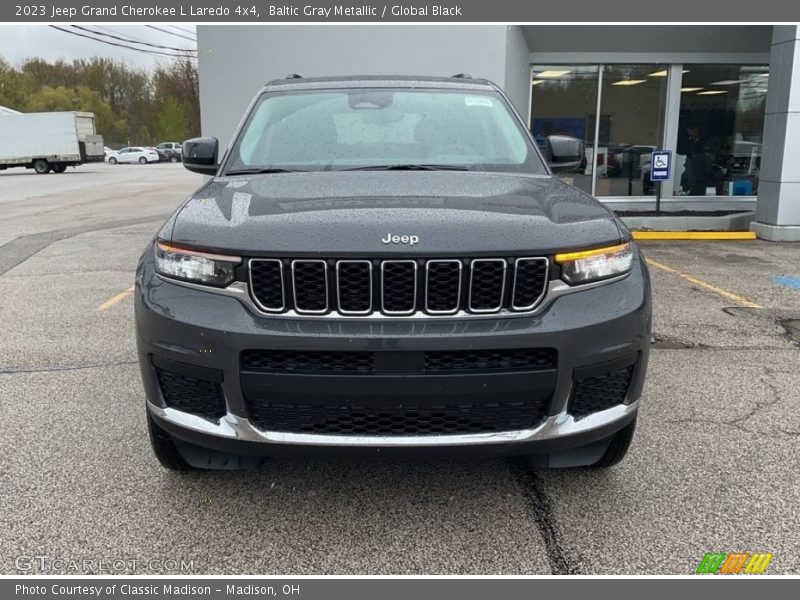 Baltic Gray Metallic / Global Black 2023 Jeep Grand Cherokee L Laredo 4x4