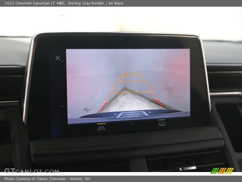 Sterling Gray Metallic / Jet Black 2023 Chevrolet Suburban LT 4WD