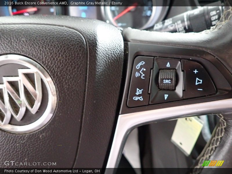 Graphite Gray Metallic / Ebony 2016 Buick Encore Convenience AWD