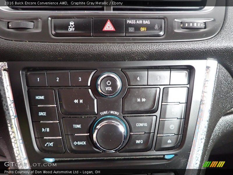 Graphite Gray Metallic / Ebony 2016 Buick Encore Convenience AWD
