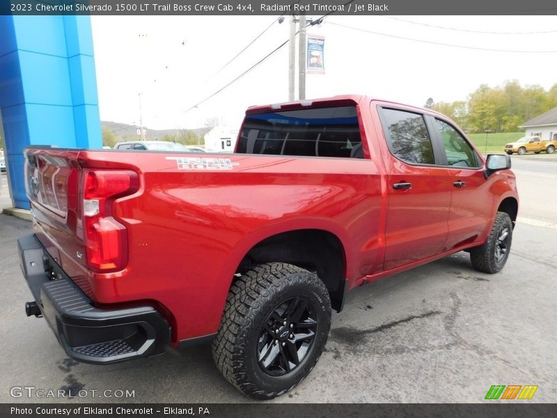 Radiant Red Tintcoat / Jet Black 2023 Chevrolet Silverado 1500 LT Trail Boss Crew Cab 4x4