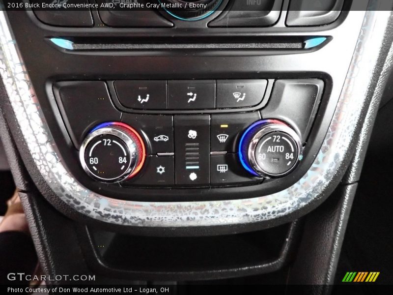 Graphite Gray Metallic / Ebony 2016 Buick Encore Convenience AWD