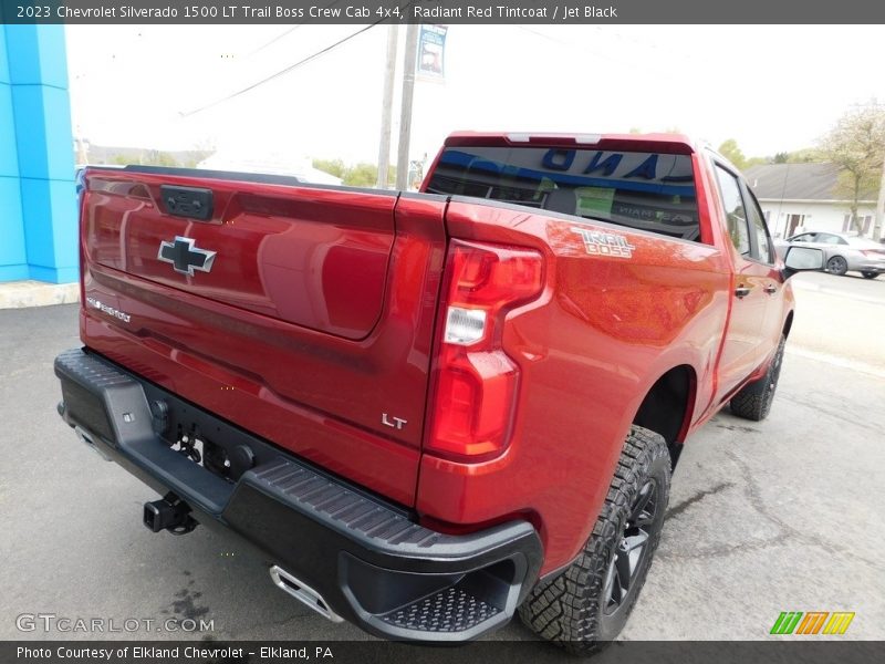 Radiant Red Tintcoat / Jet Black 2023 Chevrolet Silverado 1500 LT Trail Boss Crew Cab 4x4