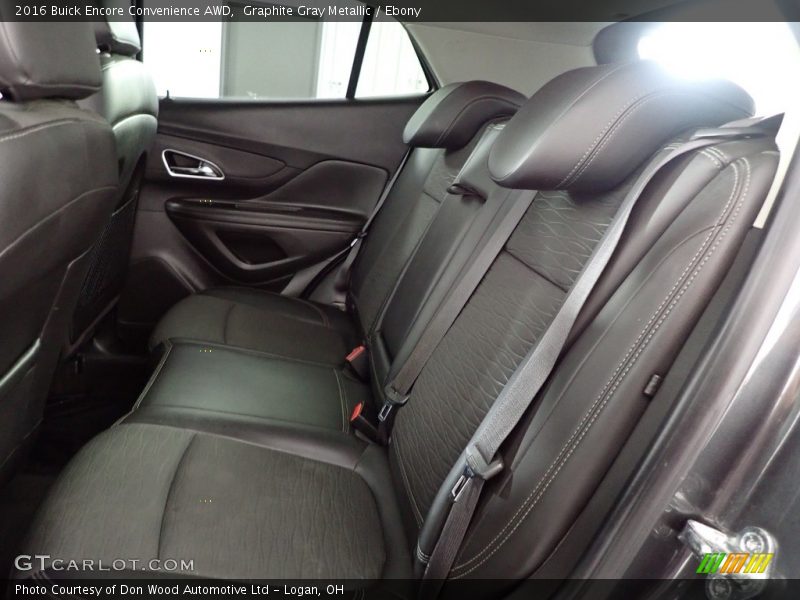 Graphite Gray Metallic / Ebony 2016 Buick Encore Convenience AWD
