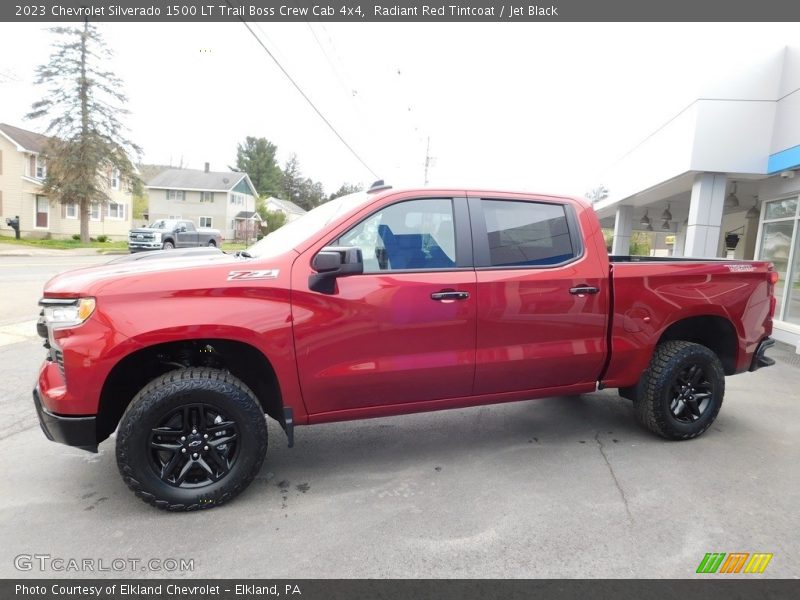 Front 3/4 View of 2023 Silverado 1500 LT Trail Boss Crew Cab 4x4