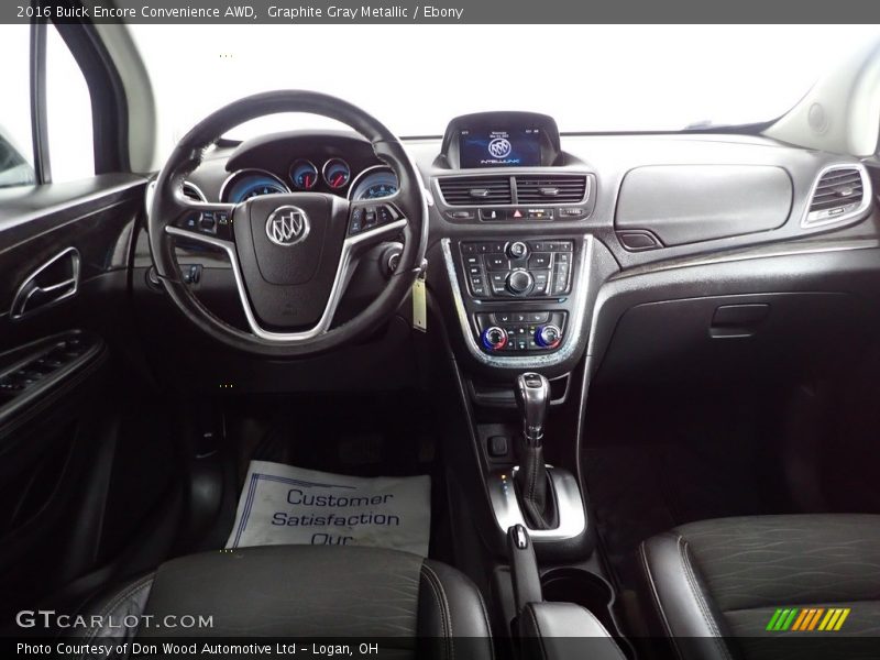 Graphite Gray Metallic / Ebony 2016 Buick Encore Convenience AWD