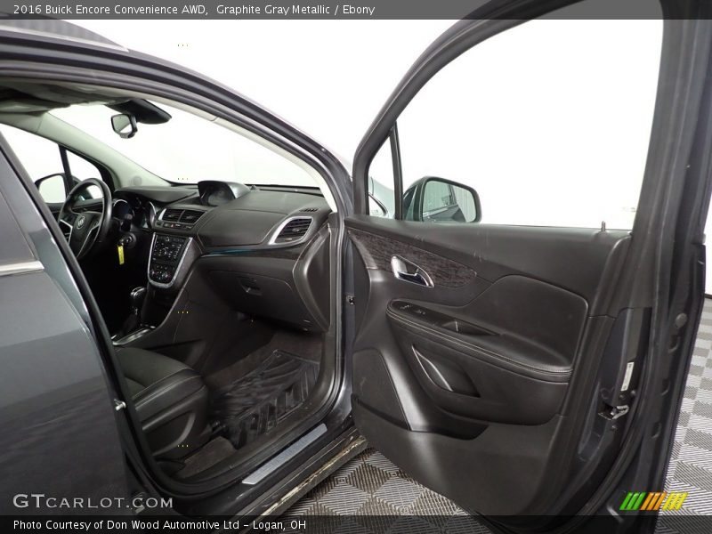 Graphite Gray Metallic / Ebony 2016 Buick Encore Convenience AWD