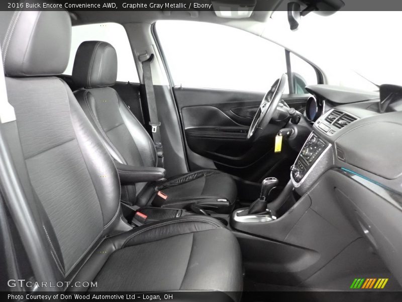 Graphite Gray Metallic / Ebony 2016 Buick Encore Convenience AWD