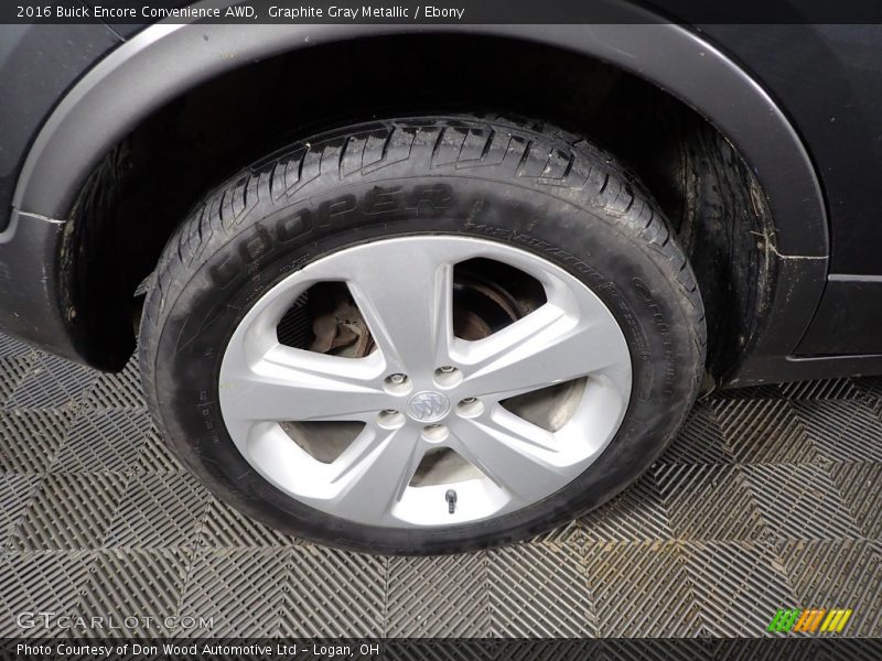 Graphite Gray Metallic / Ebony 2016 Buick Encore Convenience AWD