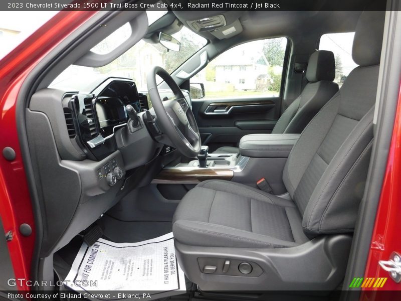 Front Seat of 2023 Silverado 1500 LT Trail Boss Crew Cab 4x4