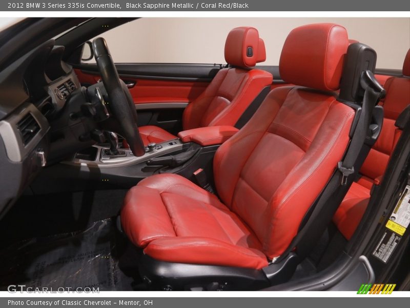 Front Seat of 2012 3 Series 335is Convertible