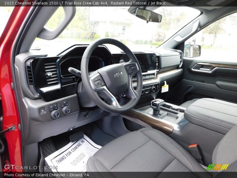  2023 Silverado 1500 LT Trail Boss Crew Cab 4x4 Jet Black Interior
