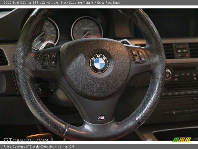  2012 3 Series 335is Convertible Steering Wheel