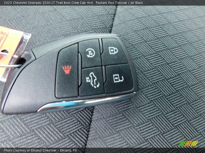Keys of 2023 Silverado 1500 LT Trail Boss Crew Cab 4x4