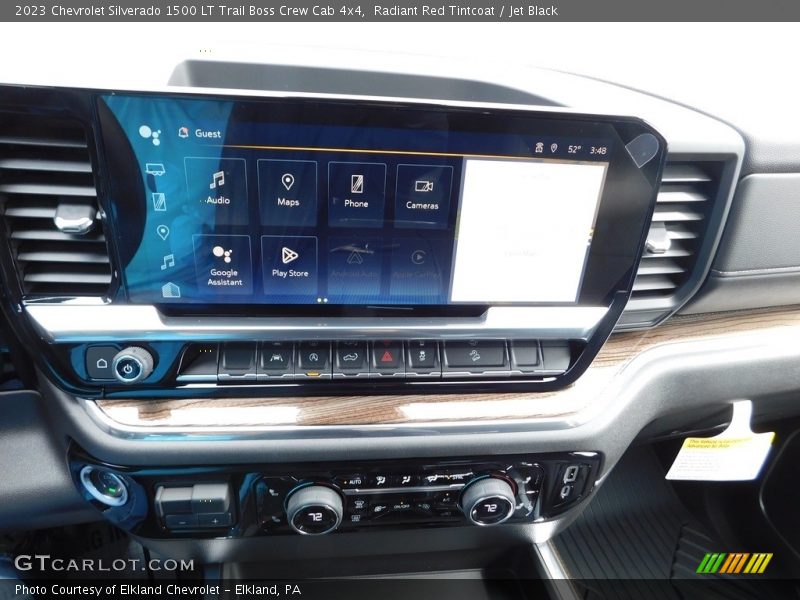 Controls of 2023 Silverado 1500 LT Trail Boss Crew Cab 4x4