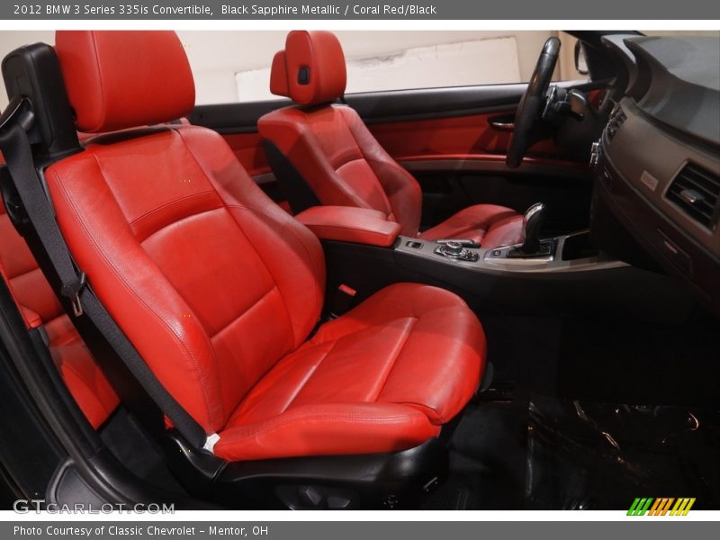 Front Seat of 2012 3 Series 335is Convertible