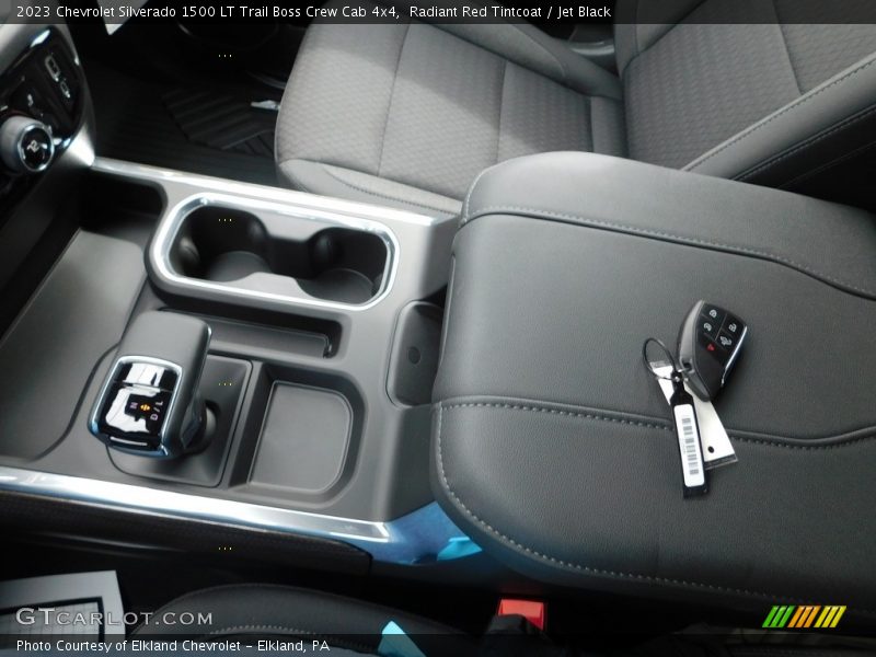 Radiant Red Tintcoat / Jet Black 2023 Chevrolet Silverado 1500 LT Trail Boss Crew Cab 4x4