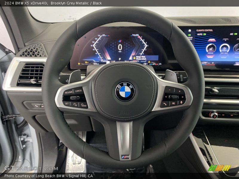  2024 X5 xDrive40i Steering Wheel