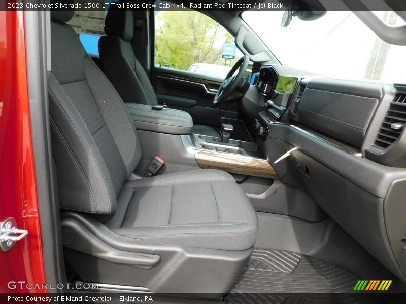 Radiant Red Tintcoat / Jet Black 2023 Chevrolet Silverado 1500 LT Trail Boss Crew Cab 4x4