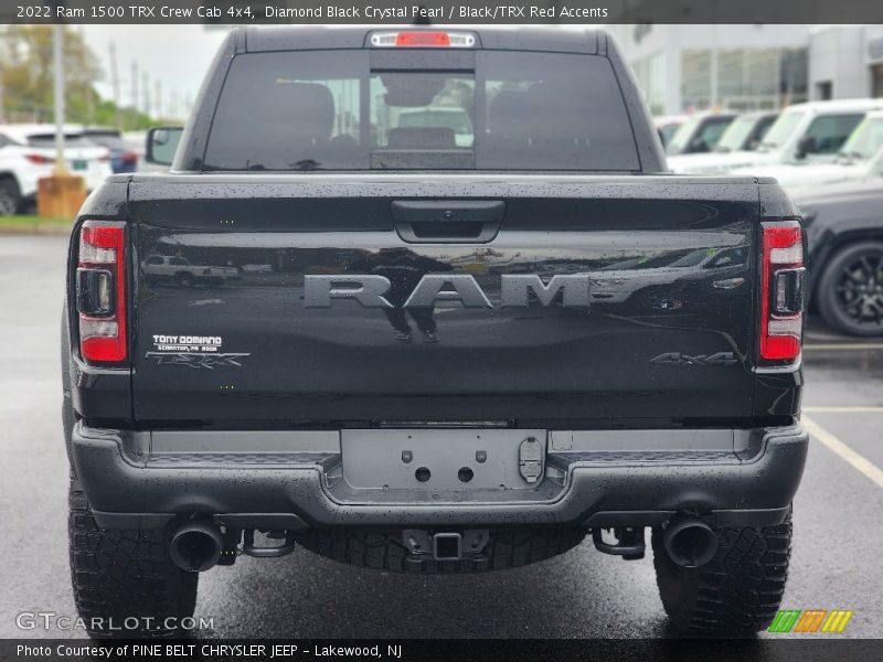 Diamond Black Crystal Pearl / Black/TRX Red Accents 2022 Ram 1500 TRX Crew Cab 4x4