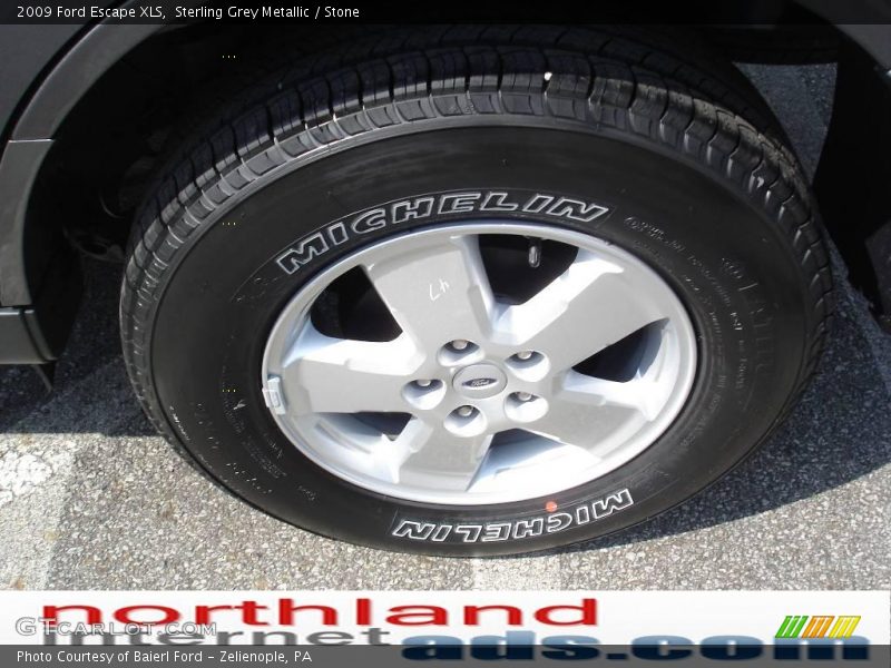 Sterling Grey Metallic / Stone 2009 Ford Escape XLS