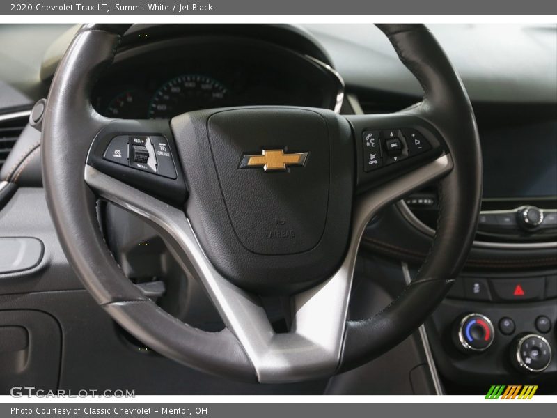 Summit White / Jet Black 2020 Chevrolet Trax LT