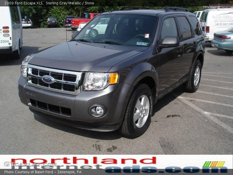 Sterling Grey Metallic / Stone 2009 Ford Escape XLS