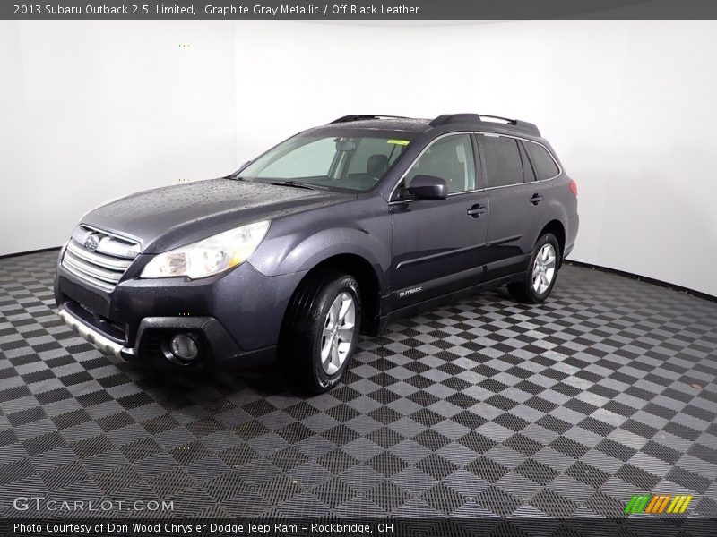 Graphite Gray Metallic / Off Black Leather 2013 Subaru Outback 2.5i Limited