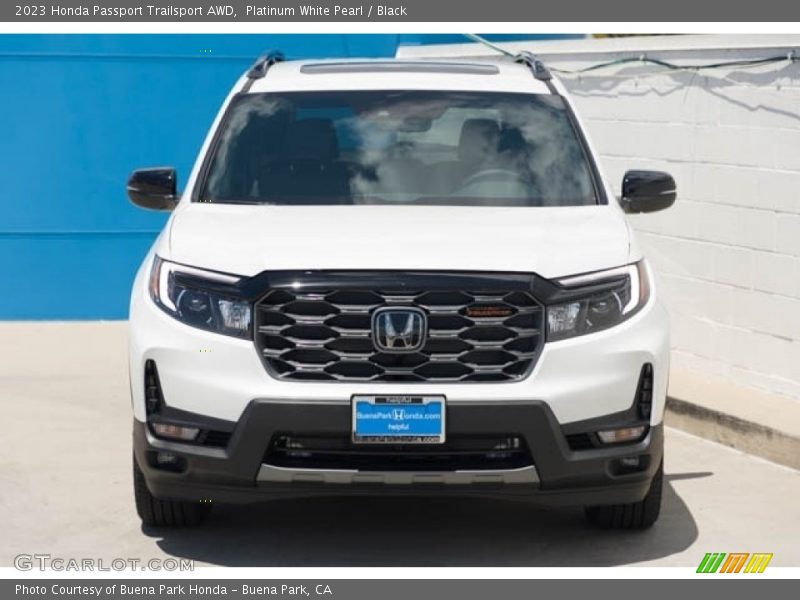 Platinum White Pearl / Black 2023 Honda Passport Trailsport AWD