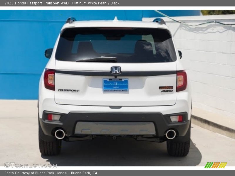 Platinum White Pearl / Black 2023 Honda Passport Trailsport AWD