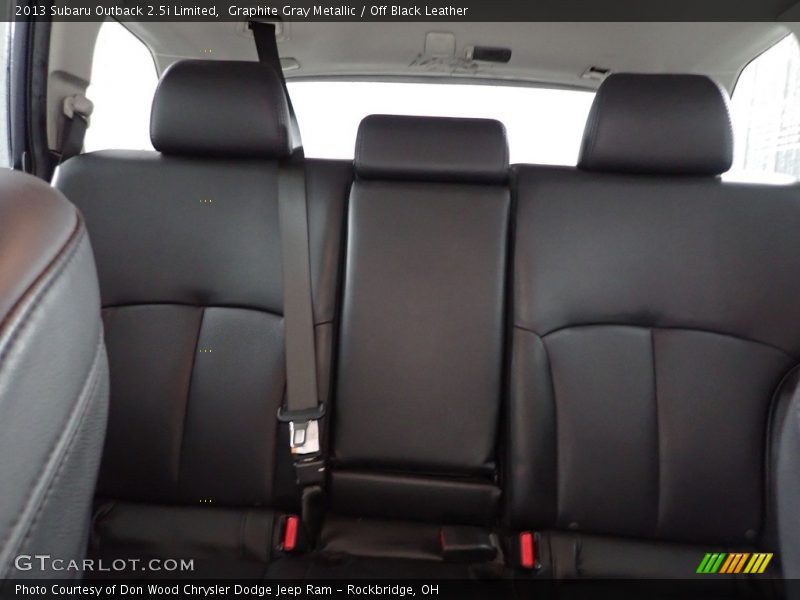 Graphite Gray Metallic / Off Black Leather 2013 Subaru Outback 2.5i Limited