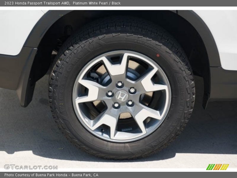 Platinum White Pearl / Black 2023 Honda Passport Trailsport AWD