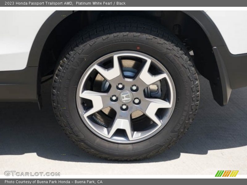 Platinum White Pearl / Black 2023 Honda Passport Trailsport AWD