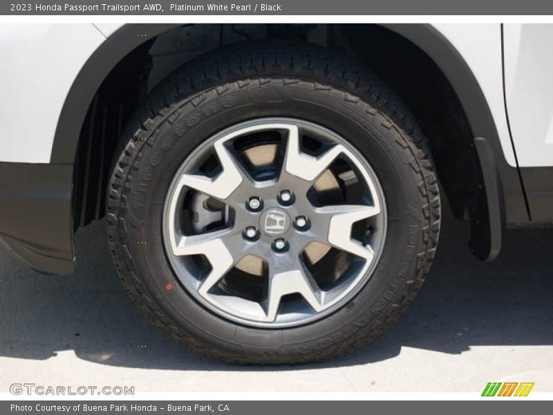 Platinum White Pearl / Black 2023 Honda Passport Trailsport AWD