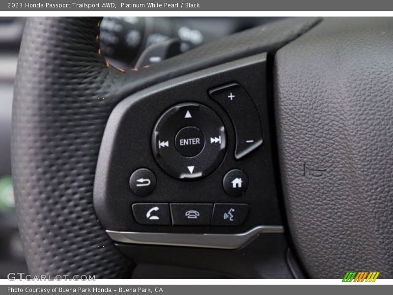 Platinum White Pearl / Black 2023 Honda Passport Trailsport AWD