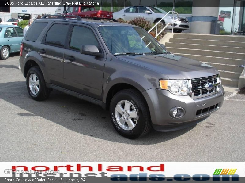 Sterling Grey Metallic / Stone 2009 Ford Escape XLS