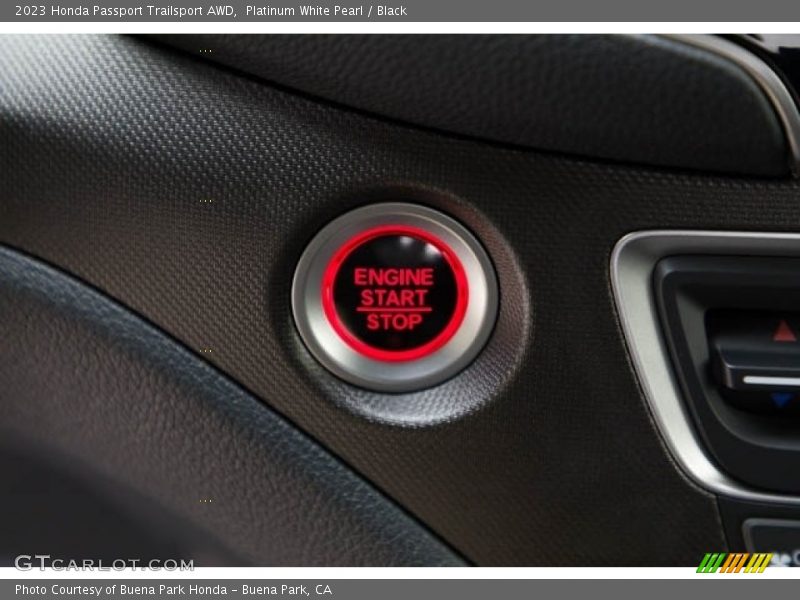 Platinum White Pearl / Black 2023 Honda Passport Trailsport AWD
