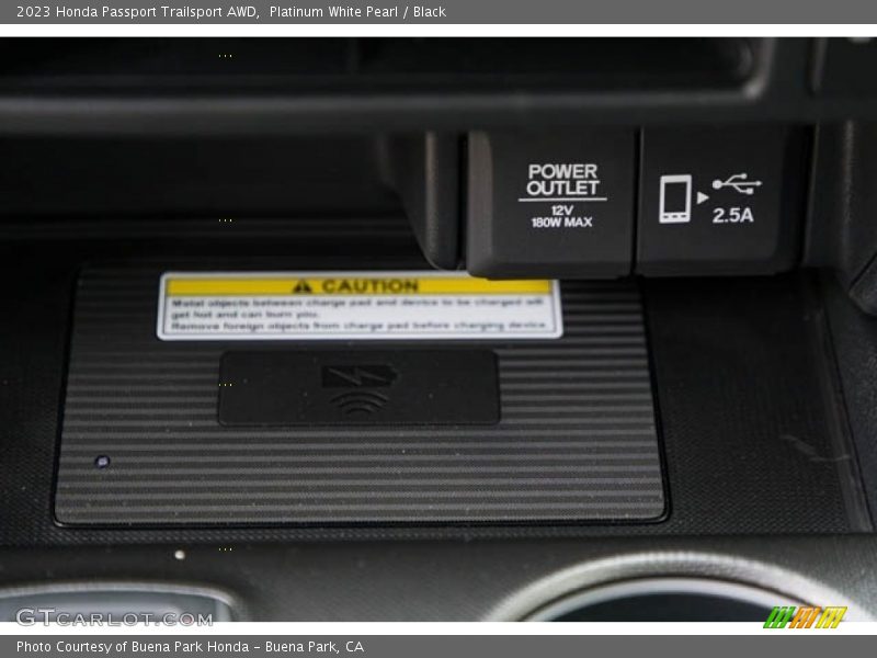 Platinum White Pearl / Black 2023 Honda Passport Trailsport AWD