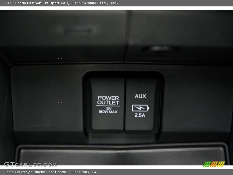 Platinum White Pearl / Black 2023 Honda Passport Trailsport AWD