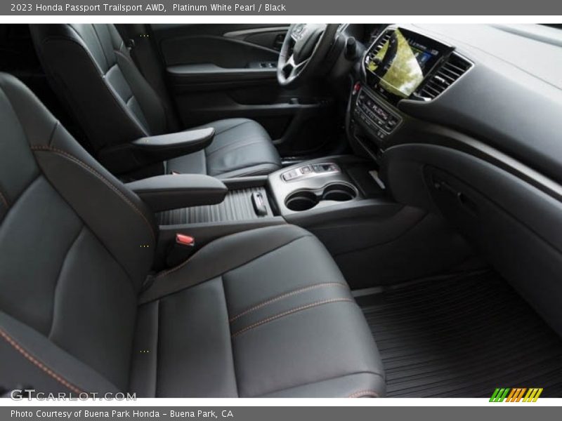 Platinum White Pearl / Black 2023 Honda Passport Trailsport AWD