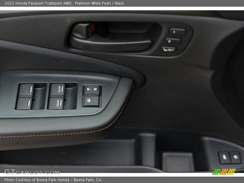 Platinum White Pearl / Black 2023 Honda Passport Trailsport AWD