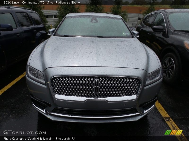 Silver Radiance / Ebony 2020 Lincoln Continental AWD