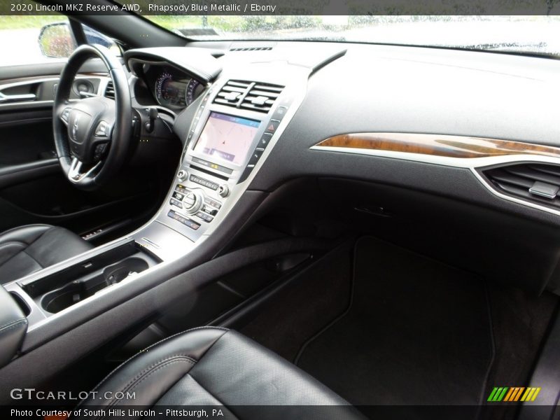 Rhapsody Blue Metallic / Ebony 2020 Lincoln MKZ Reserve AWD