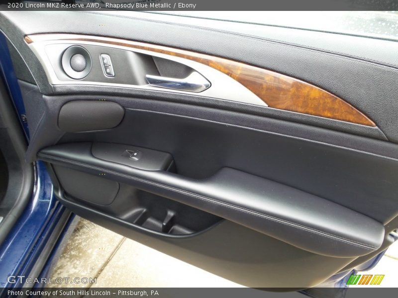Rhapsody Blue Metallic / Ebony 2020 Lincoln MKZ Reserve AWD