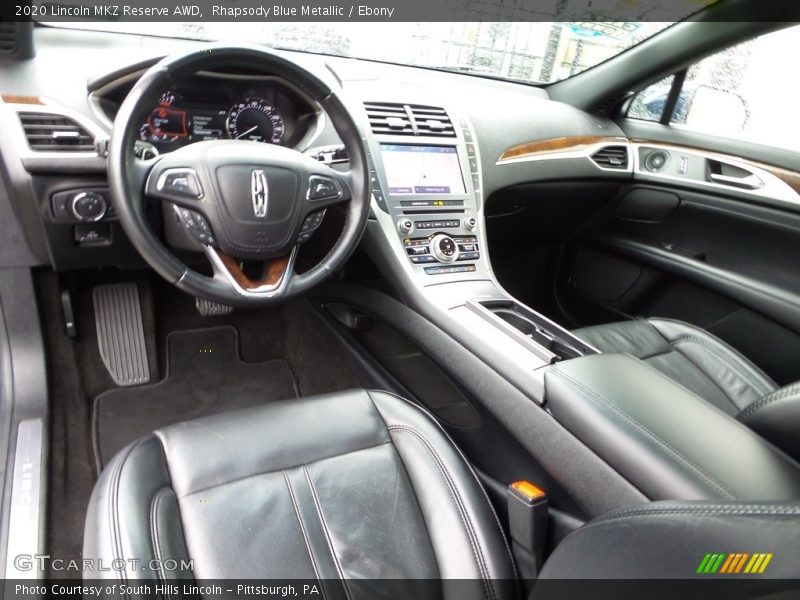 Rhapsody Blue Metallic / Ebony 2020 Lincoln MKZ Reserve AWD