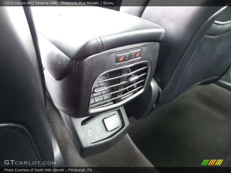 Rhapsody Blue Metallic / Ebony 2020 Lincoln MKZ Reserve AWD