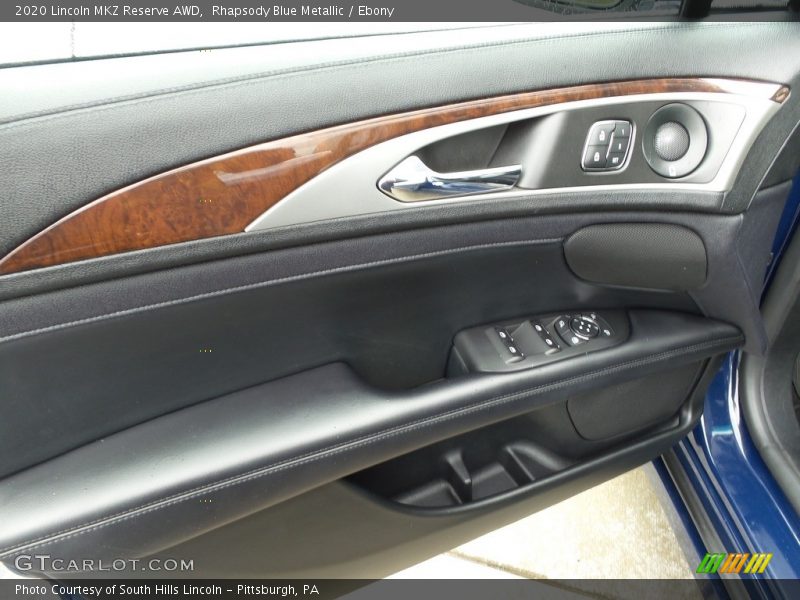 Rhapsody Blue Metallic / Ebony 2020 Lincoln MKZ Reserve AWD