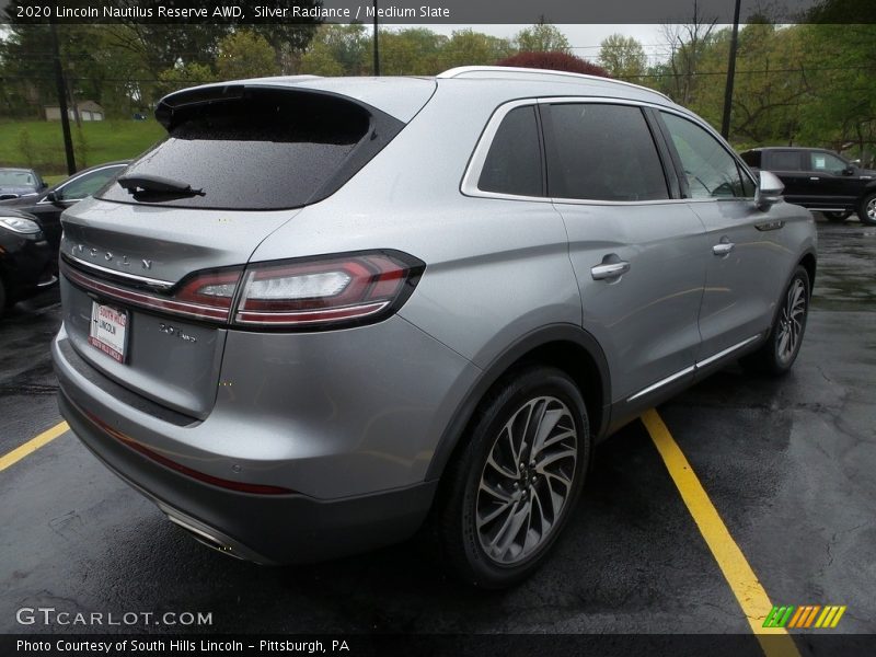 Silver Radiance / Medium Slate 2020 Lincoln Nautilus Reserve AWD